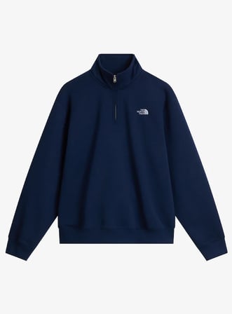The North Face NF0A8FD8-8K2 M TNF Essential Simple Dome Rlx 1/4 Zip Erkek Sweatshirt