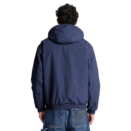 BC0YH78AIH1-R Timberland Weather Bomber Waterproof Insulated Bomb Erkek Ceket Lacivert