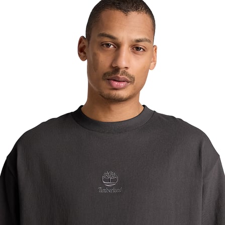 BC0YHF3CN11-R Timberland Shorewood Heavyweight Ss Tee Erkek T-Shirt Siyah