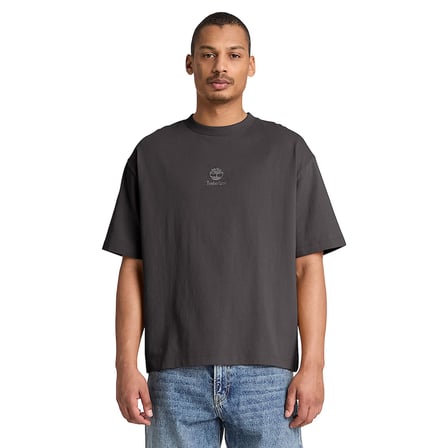 BC0YHF3CN11-R Timberland Shorewood Heavyweight Ss Tee Erkek T-Shirt Siyah