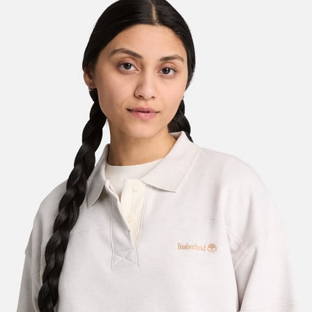 Timberland Rugby Kadın Bej Sweatshirt