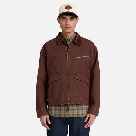 Timberland Strafford Canvas Erkek Kahverengi Ceket