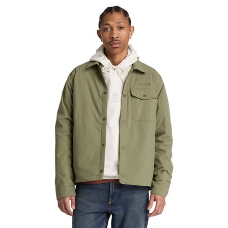 BC0YH7M9911-R Timberland Dwr Insulated Shacket Erkek Ceket Yeşil