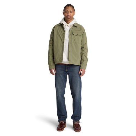 BC0YH7M9911-R Timberland Dwr Insulated Shacket Erkek Ceket Yeşil