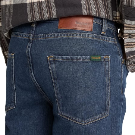 BC0YHAP4551-R Timberland Sandown 5 Pocket Denim Pants (Straight) Erkek Pantolon Lacivert
