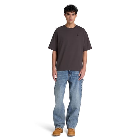 BC0YHBSCN11-R Timberland Dunstan Rıver Ss Tee (Relaxed) Erkek T-Shirt Siyah