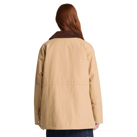 BC0YHC0DF01-R Timberland Wenham Water Repellent Insulated Barn Co Kadın Ceket Sütlü Kahve