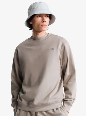 The North Face NF0A8FXA-JK3 Essential Terry Simple Dome Relaxe Erkek Sweatshirt