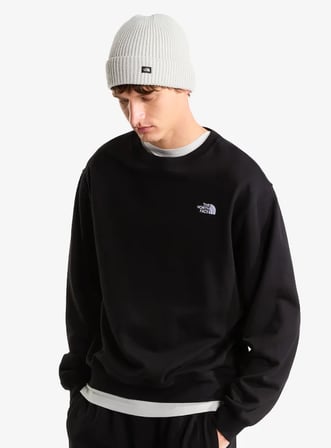 The North Face NF0A8FXA-JK3 Essential Terry Simple Dome Relaxe Erkek Sweatshirt