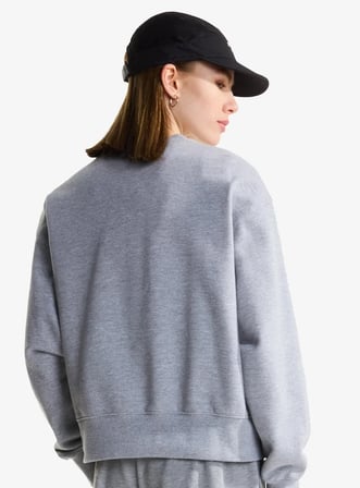 The North Face NF0A8HBY-CQO Essential Simple Dome Boxy Os Crew Kadın Sweatshirt