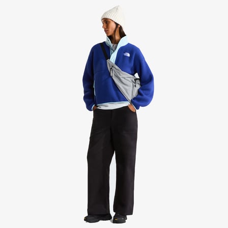 The North Face Cragmont 1/2 Snap Fleece Kadın Mavi Polar