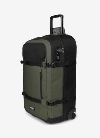 Eastpak Haki Unisex Çekçekli Kumaş Valiz TRANSIT'R PRO L