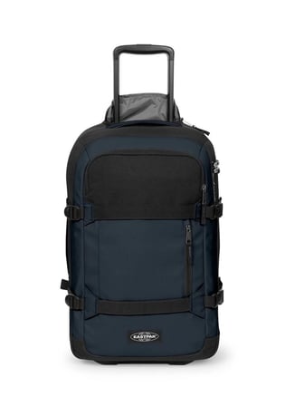Eastpak Lacivert Unisex Çekçekli Kumaş Valiz TRANSIT'R PRO S
