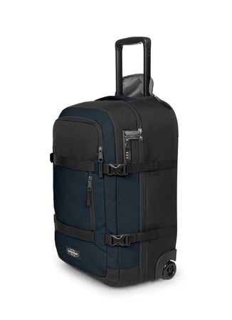 Eastpak Lacivert Unisex Çekçekli Kumaş Valiz TRANSIT'R PRO S