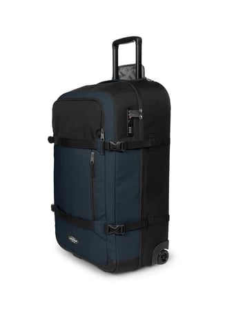 Eastpak Lacivert Unisex Çekçekli Kumaş Valiz TRANSIT'R PRO L