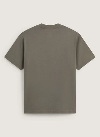 Vans VN0010FF9JC1 Left Chest II Loose SS Gri Bisiklet Yaka Regular Fit Düz Erkek T-Shirt