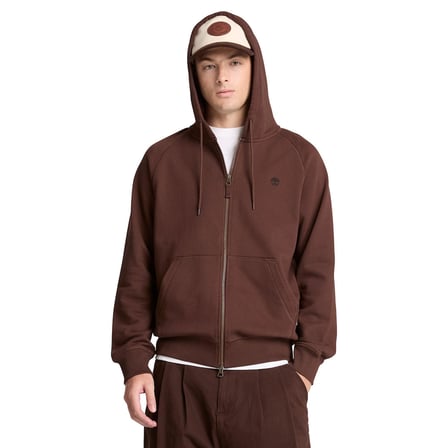 BC0YHB8AJD1-R Timberland Exeter Rıver Lb Full Zip Hoodie Erkek Ceket Kahve