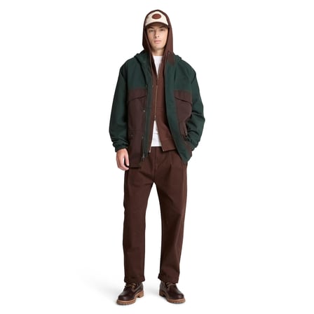 BC0YHB8AJD1-R Timberland Exeter Rıver Lb Full Zip Hoodie Erkek Ceket Kahve