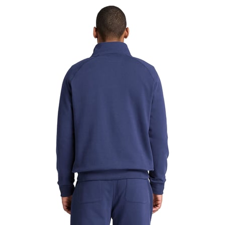 BC0YHB9AIH1-R Timberland Exeter Rıver Tree Embroidered Logo 1-4 Z Erkek Sweatshirt Lacivert