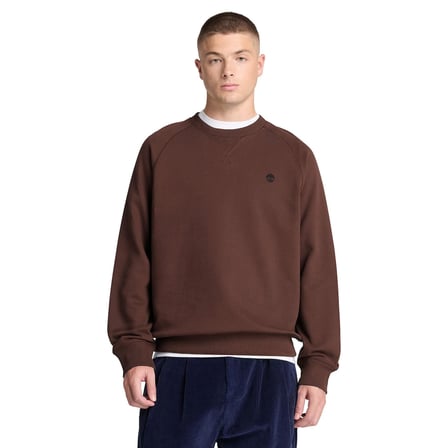 BC0YHBAAJD1-R Timberland Exeter Rıver Lb Crew Sweatshirt Erkek Sweatshirt Kahve