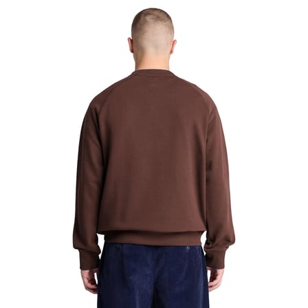 BC0YHBAAJD1-R Timberland Exeter Rıver Lb Crew Sweatshirt Erkek Sweatshirt Kahve