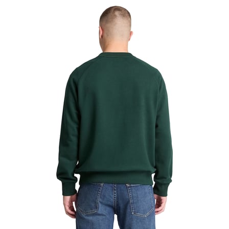 BC0YHBAEA11-R Timberland Exeter Rıver Lb Crew Sweatshirt Erkek Sweatshirt Yeşil