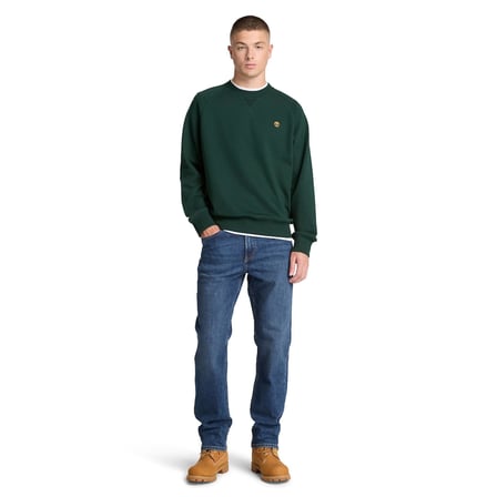 BC0YHBAEA11-R Timberland Exeter Rıver Lb Crew Sweatshirt Erkek Sweatshirt Yeşil