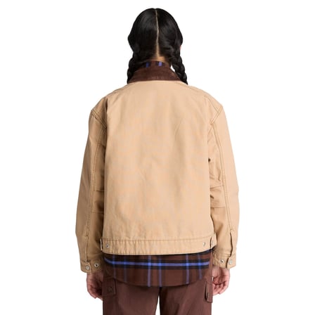 BC0YH4ZDF01-R Timberland Strafford Washed Canvas Jacket 2.0 Kadın Ceket Bej