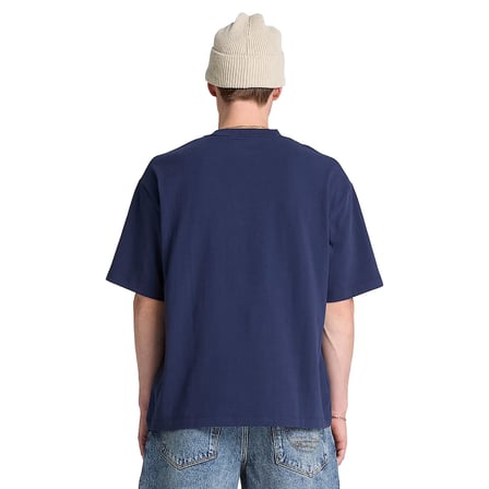 BC0YHF3AIH1-R Timberland Shorewood Heavyweight Ss Tee Erkek T-Shirt Lacivert