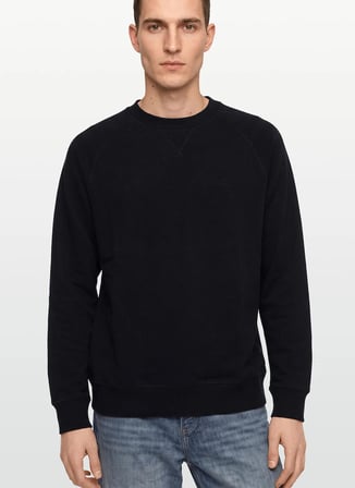 Timberland Siyah Erkek Sweatshirt TBC0YHBA0011 EXETER RIVER Sweatshir