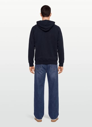 Timberland Siyah Erkek Kapüşonlu Logo Baskılı Sweatshirt TBC0YHB80011 EXETER RIVER Hoodie