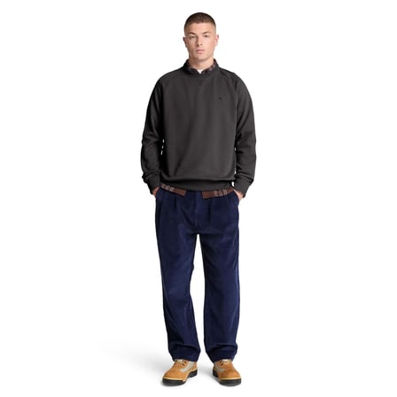 BC0YHBA0011-R Timberland Exeter Rıver Lb Crew Sweatshirt Erkek Sweatshirt Siyah
