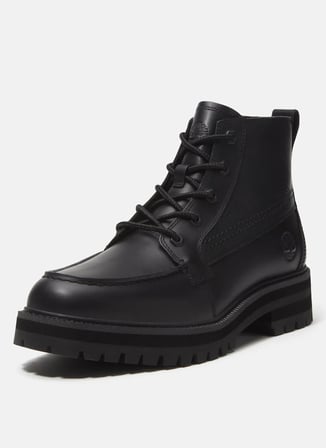 Timberland Siyah Erkek Bot BRITTON DRIVE MID LACE UP BOOT