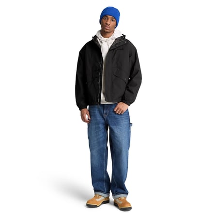 BC0YH6W0011-R Timberland Weatherlıne Waterproof Shell Jacket Erkek Mont Siyah