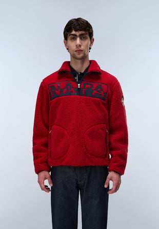 Napapijri T-Archive Fleece Hz Erkek Polar