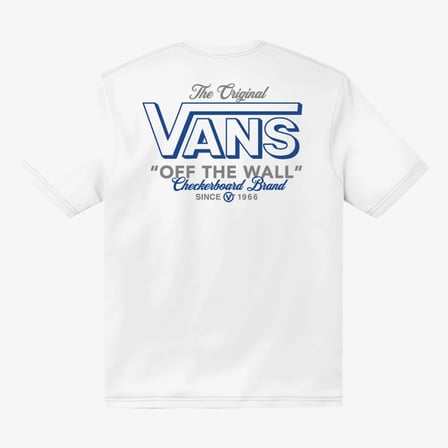 Vans Since 66 Erkek Beyaz T-Shirt