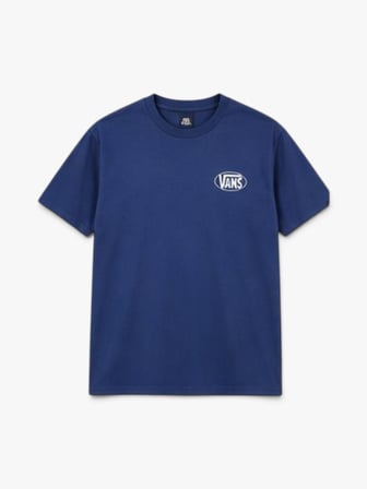 Oval Logo Loose SS Tee Erkek Lacivert T-Shirt - VN0010FE