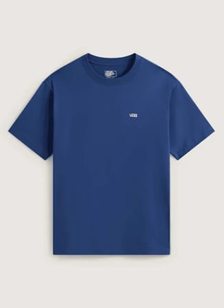 Vans VN0010FF5TU1 Left Chest II Loose SS Lacivert Bisiklet Yaka Regular Fit Düz Erkek T-Shirt