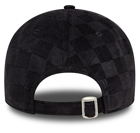 60595442-R New Era Tonal Check 9Forty Neyyan  Blk Şapka Siyah