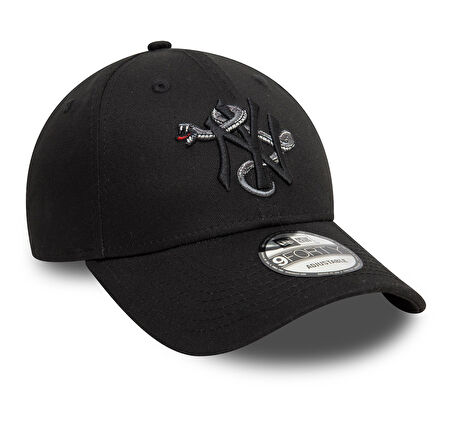 60595224-R New Era Mlb Icon 9Forty Neyyan  Blk Şapka Siyah