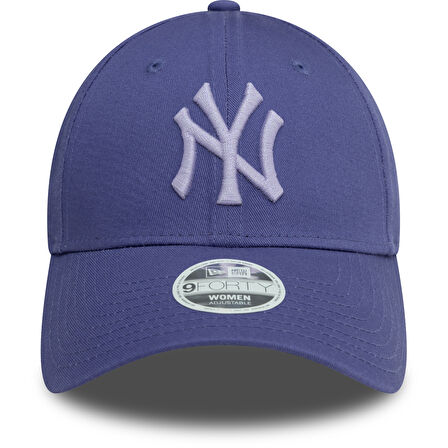 New York Yankees Kadın Metalik Logo Mor 60595490 Şapka