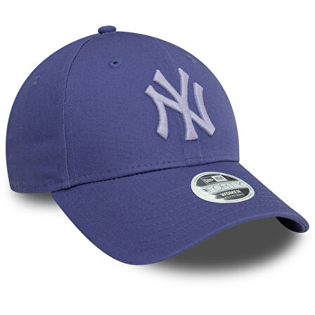 New York Yankees Kadın Metalik Logo Mor 60595490 Şapka