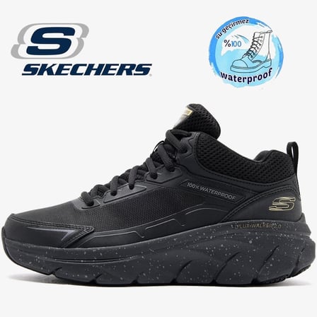 Skechers D'lux Walker 2.0-Grailo 232953-BBK Waterproof Erkek Bot