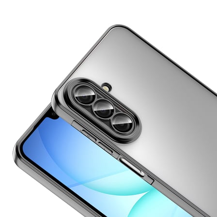 Gpack Samsung Galaxy A17 uyumlu Kılıf Logo Gösteren Kamera Korumalı Silikon
