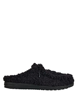Hey Dude Yün Siyah Erkek Günlük Ayakkabı Wally Slipper