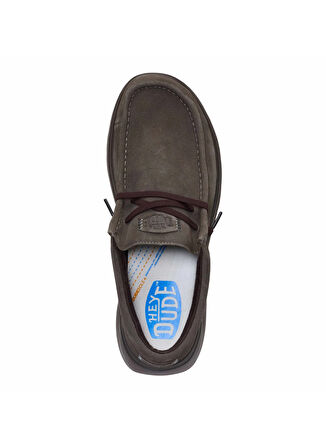 Hey Dude Süet Kahve Erkek Günlük Ayakkabı Wally COMF Suede