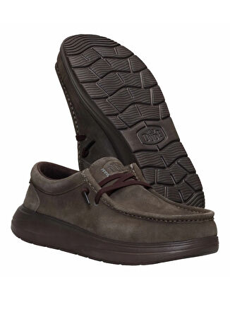 Hey Dude Süet Kahve Erkek Günlük Ayakkabı Wally COMF Suede