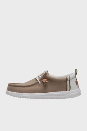 Hey Dude Wally Craft Linen Logolu Casual Ayakkabı Erkek AYAKKABI 43086-2KR KAHVE