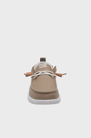 Hey Dude Wally Craft Linen Logolu Casual Ayakkabı Erkek AYAKKABI 43086-2KR KAHVE