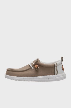 Hey Dude Wally Craft Linen Logolu Casual Ayakkabı Erkek AYAKKABI 43086-2KR KAHVE